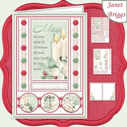SPIRIT OF CHRISTMAS A5 Decoupage & Insert Mini Kit