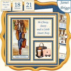 CLASSY AND SASSY SQUARES 7.5 Quick Layer Card & Insert Kit