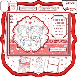 YOULL DO A5 Humorous Valentines Day or Anniversary Card Kit