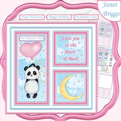 PANDA LOVE 7.5 Quick Layer Card & Insert Kit