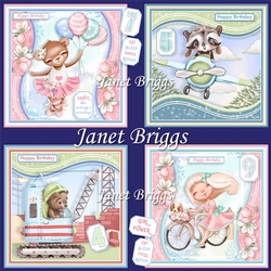 MIXED BIRTHDAY & AGES 7.5 Decoupage Bumper Kit