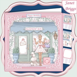 BLOOMIN BOX THE FLORIST SHOP 7.5 Decoupage & Inert Card Kit