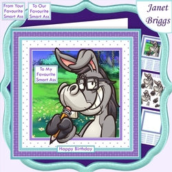 FAVOURITE SMART ASS 7.5 Decoupage Card Kit