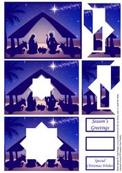 Nativity Star Shape Tunnel Side Stacker