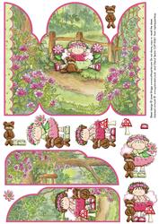 Gate Fold Pop Up Woodland Fairies