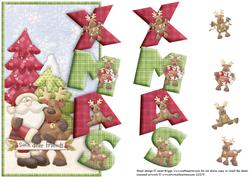 Deer Friends Over the Side Card and Decoupage