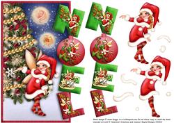 Christmas Fairies Decorate the Tree