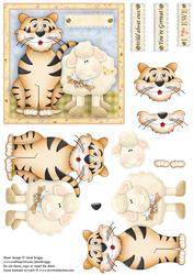 Wild About Ewe! Topper and Decoupage