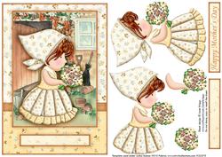 Flowers for You Topper and Decoupage