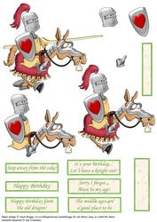 The Middle Ages Part 2 Humorous Topper & Decoupage