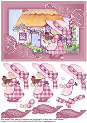 My Little Cottage Topper and Decoupage