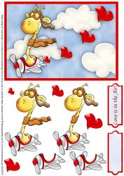 Love is in the Air Topper and Decoupage