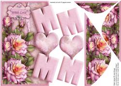 Over the Side Mum Roses & Stacker