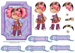 Wild Child, You Don't Look a Day Older -  Decoupage