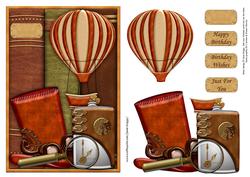 Vintage Travel Card Front Part 1