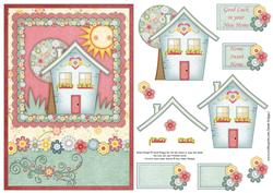 Home Sweet Home New Home Decoupage