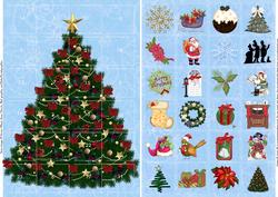 Advent Card Traditional Christmas