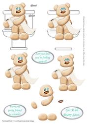 Potty Friend Sheet 2 Birthday or Get Well
