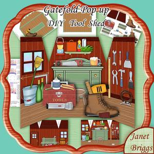 Gatefold Pop Up - the DIY Tool Shed