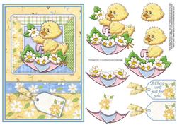 Cheep Card for You Topper & Decoupage
