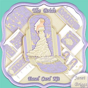 Wedding - the Bride Easel Card Kit