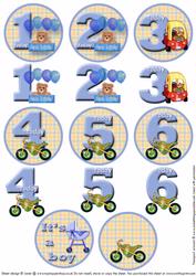 Card Age Badges Boys