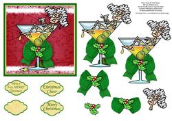 Stella's Merry Christmas Topper & Decoupage