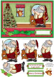 You've Had All Year to Get Ready! Christmas Decoupage