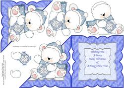 Snowflake Bear All in One Over the Edge