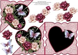 Antique Roses All in One Over the Edge