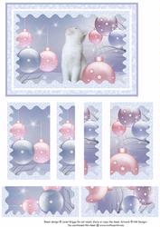 Kitten & Baubles Christmas Side Stacker