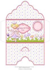 Little Princess Money Wallet Sheet 1