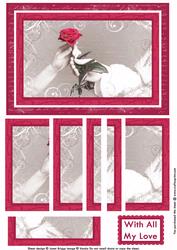 Rose for You Valentine's Side Stacker