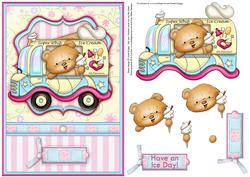 Have an Ice Day Topper & Decoupage