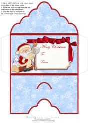 Christmas Money Wallet Santas Post
