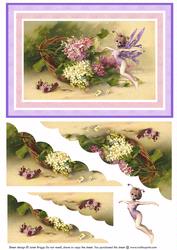 Flower Fairy Wavy Corner Stacker