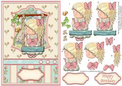 View from the Swing Topper & Decoupage