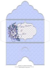Christmas Money Wallet Christmas Florals