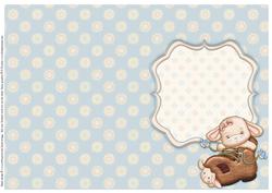 Bunnies Settling in New Home or Birthday Insert