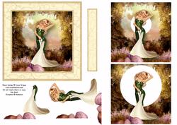 Forest Fairy Invertage Decoupage Combi