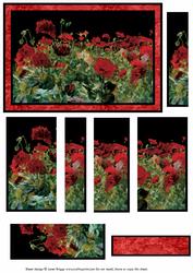 Field of Poppies Side Stacker