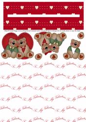Valentine's Bears Penny Slider