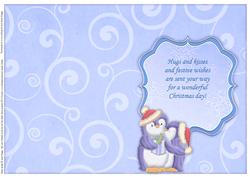 Penguins' Christmas Kiss Insert Matches Cup373969_68