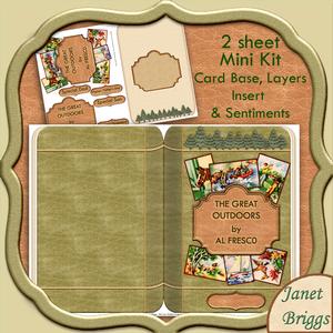 The Great Outdoors Book 2 Sheet Mini Kit