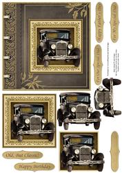 Vintage Car Old But Classic Quick Card