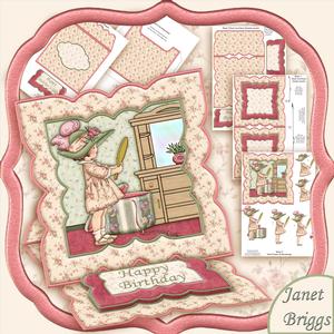 Just Like Mum Birthday or Mothers Day Easel Card Kit