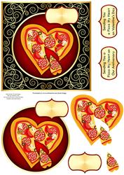 Pizza My Heart Valentine's Day or Anniversary