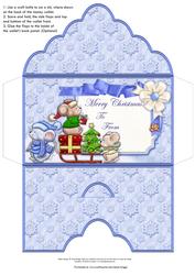 Christmas Money Wallet Envelope Night Before Christmas