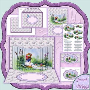 Pop Up Scene Cool Waters 3D Card Kit