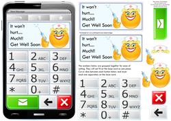 Mobile Phone It Won't Hurt Much Get Well Soon